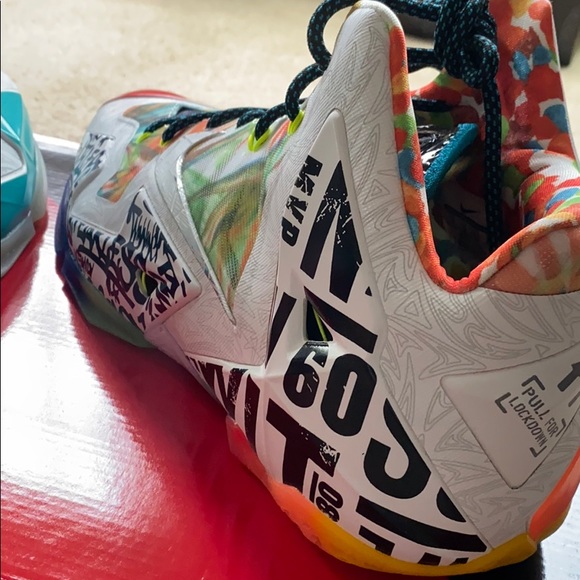 Nike “What The Lebron” XI Premium multicolor SZ 14